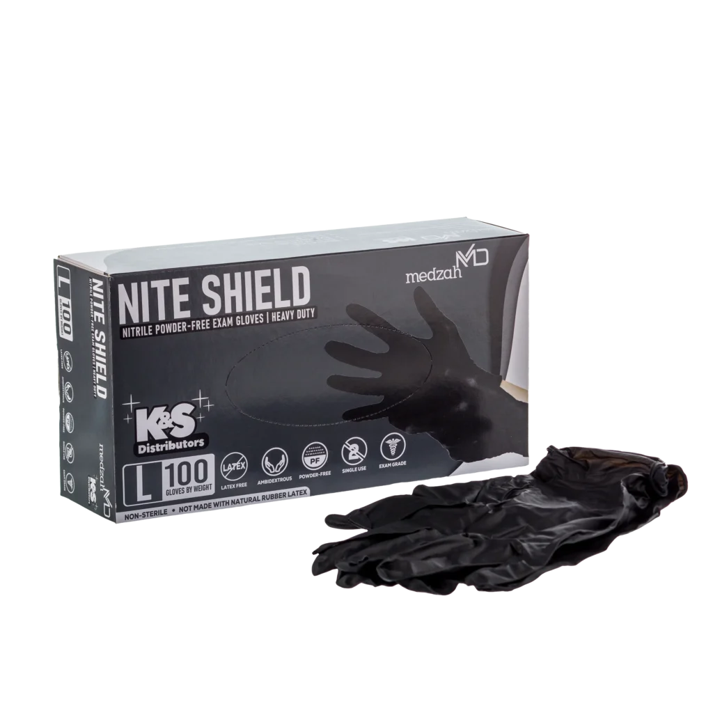 Nite Shield Nitrile Gloves - Medzah